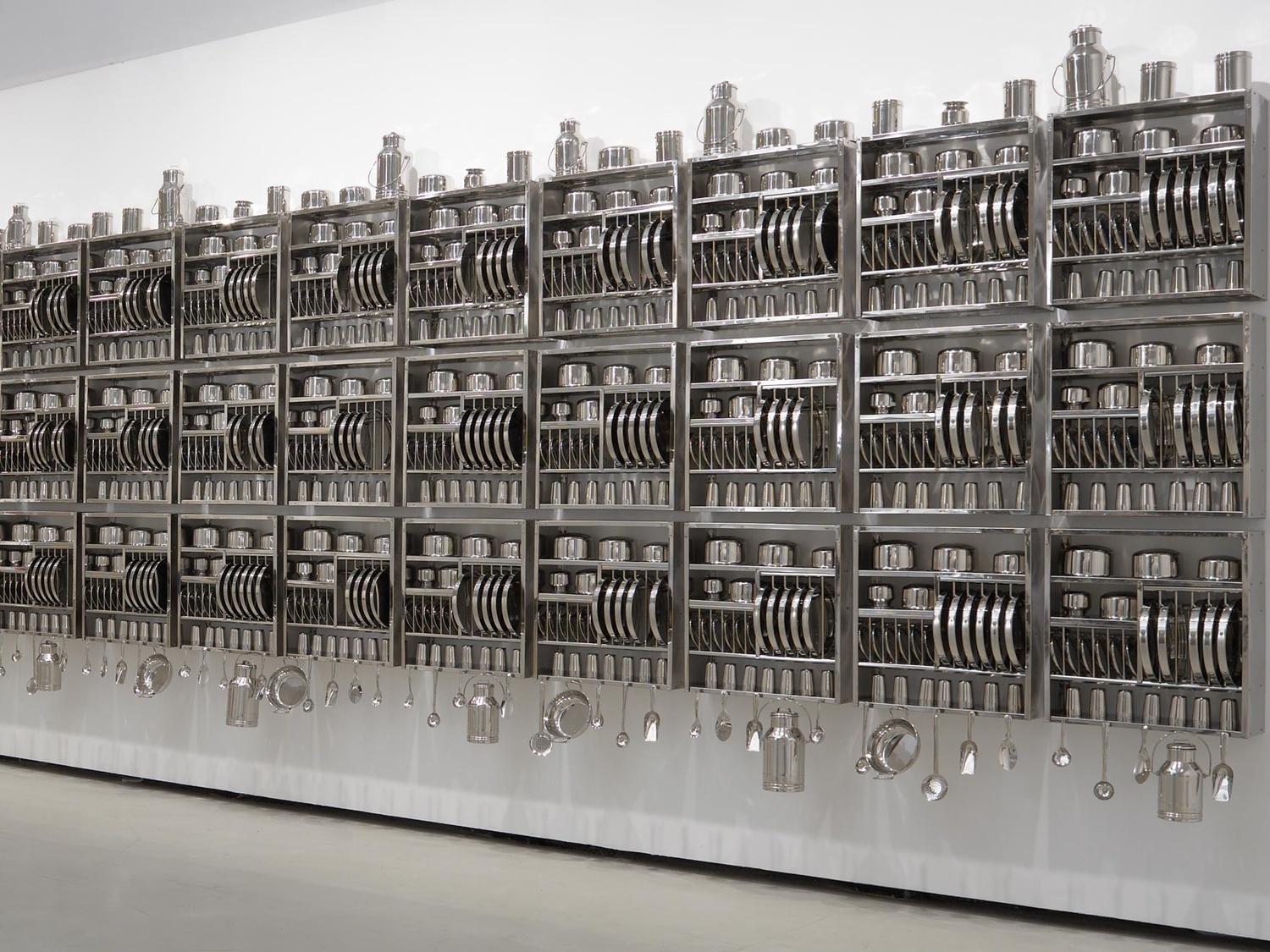 “Take Off Your Shoes and Wash Your Hands,” by Subodh Gupta