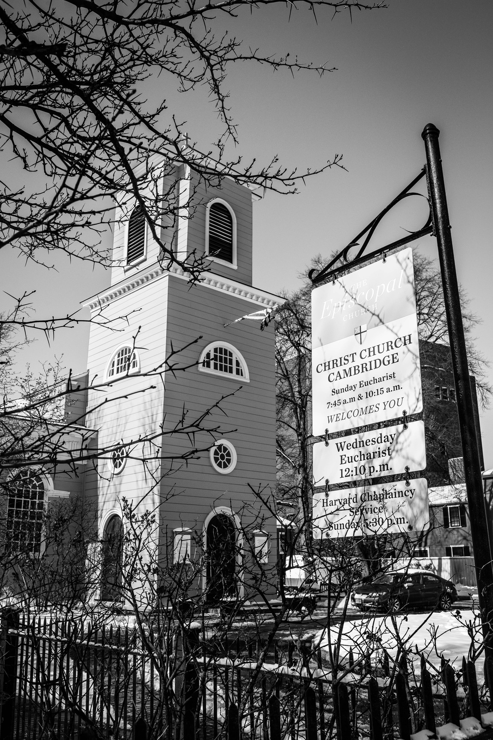 Christ Church, built in 1760, was the site of a prayer service which George and Martha Washington attended.