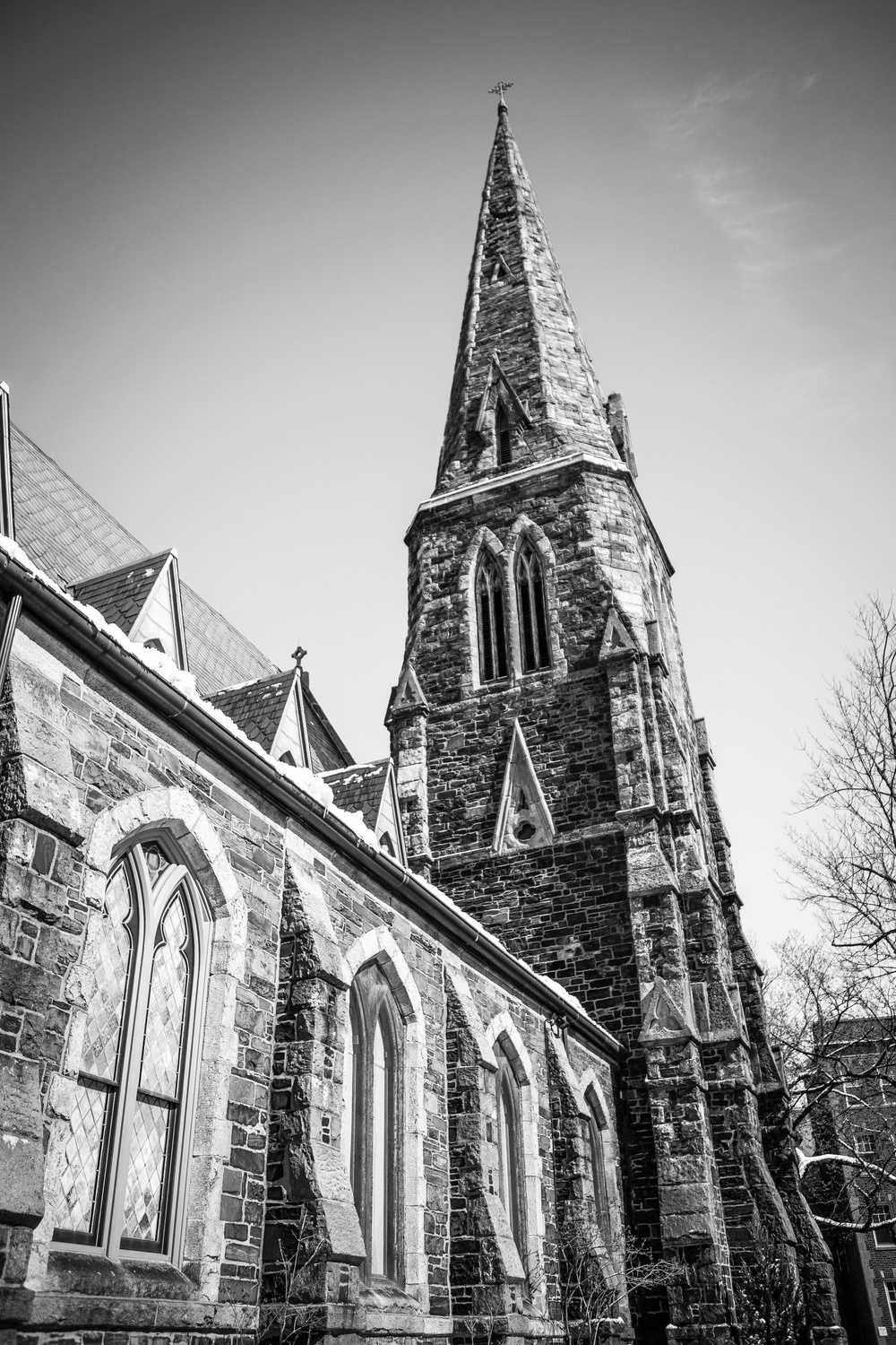 Old Cambridge Baptist Church is located at 400 Harvard St. in the Square. Samuel H. Miller, who later became Dean of Harvard Divinity School, served as pastor.