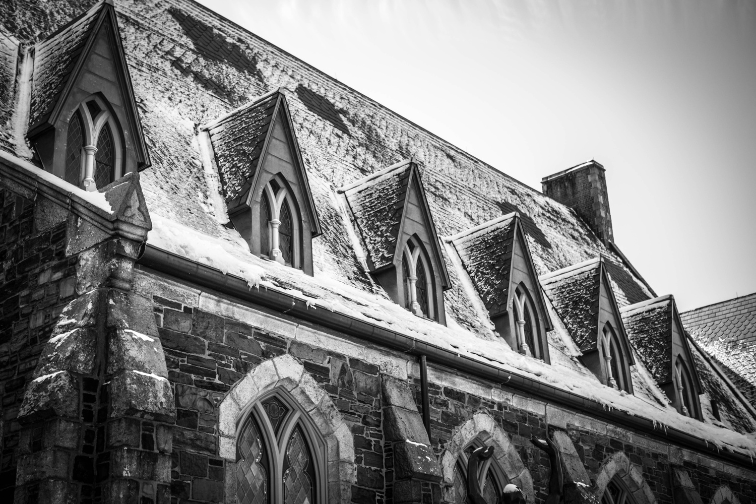 Alexander Rice Etsy designed the Old Cambridge Baptist Church in the Gothic Revival style.