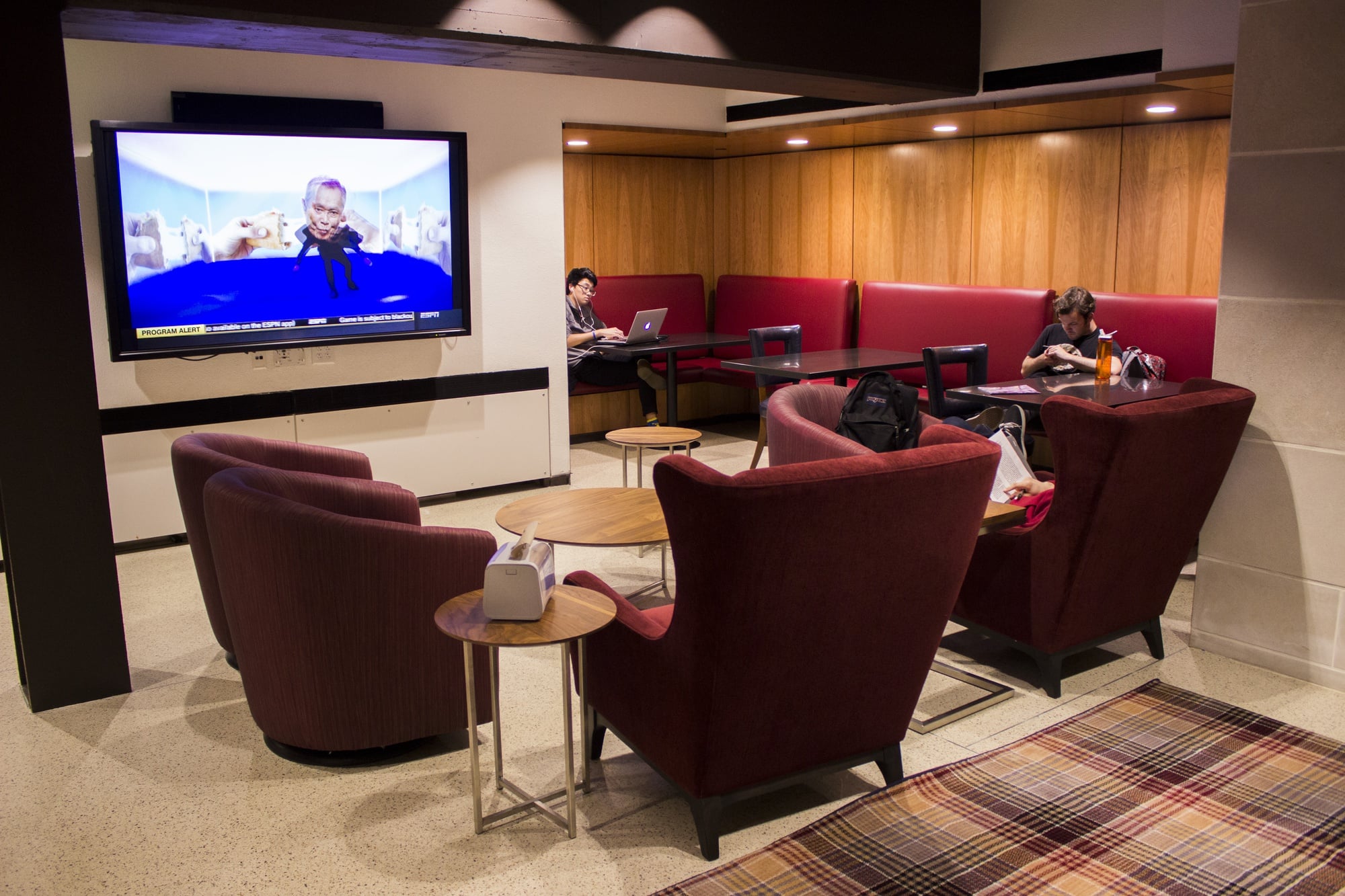 As a component of recent Dunster House renovations, community spaces were improved and added to with the aim of fostering house life and encouraging residents to spend less time away from the House.