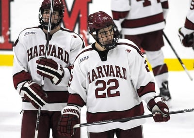 Cover image for Kerfoot, Tringale Named Next Captains of Harvard Hockey