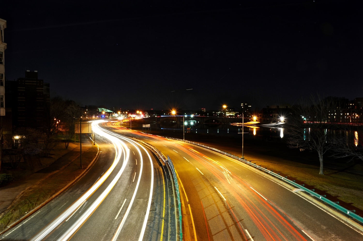 Soldiers Field Road separates the University's main campus in Cambridge and Allston.