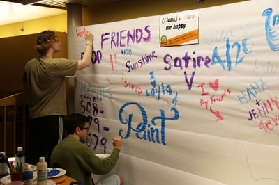Cover image for “Blank Makes Me Happy” Wall
