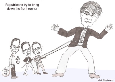Cover image for Pulling Trump Down