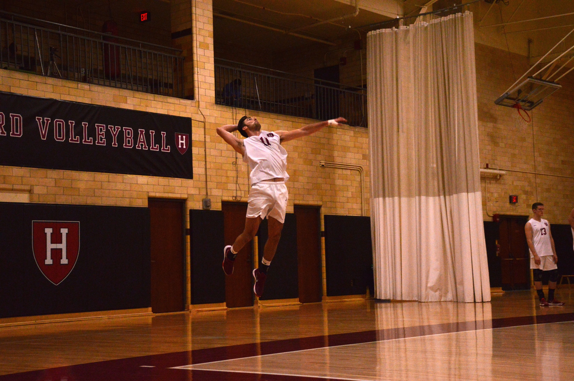Possessing a hard-hitting serve, captain Branden Clemens developed into a cornerstone of the Harvard program. Last season, he pushed the team to the playoffs for the fifth consecutive year.