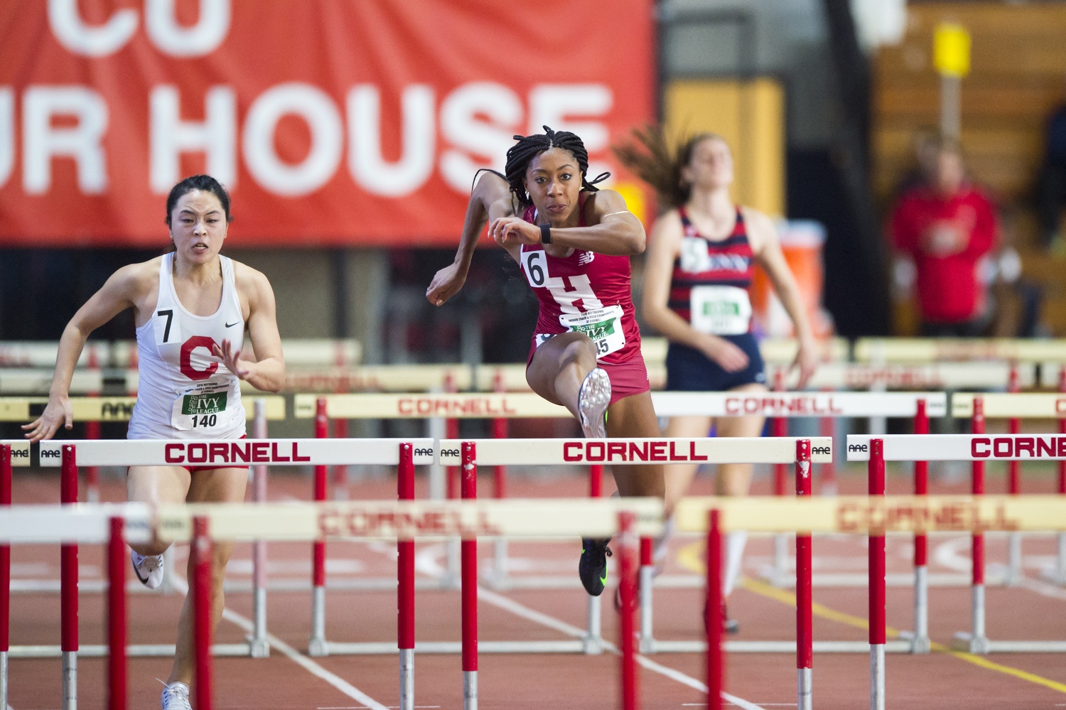 Sprinter Autumne Franklin '16 was one of five athletes to qualify for the USA Olympic trials this summer, finishing sixth place overall in the women's 400 meter hurdles.