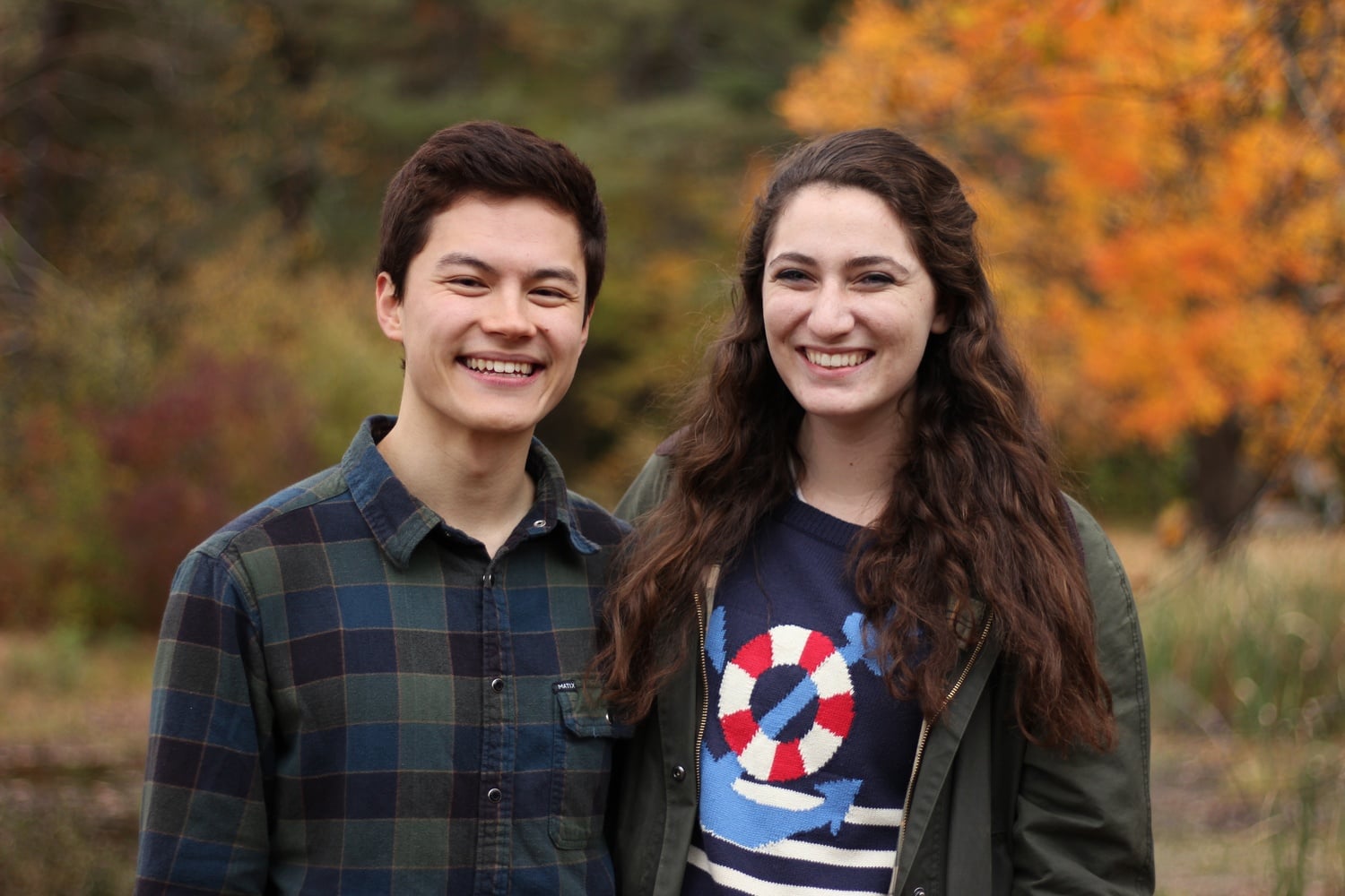 The College's Class of 2016's first marshal, Reylon A. Yount '16, and Second Marshal Jessica A. Barzilay '16 write a letter to the graduating senior class.