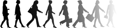 Cover image for Women who leave illustration
