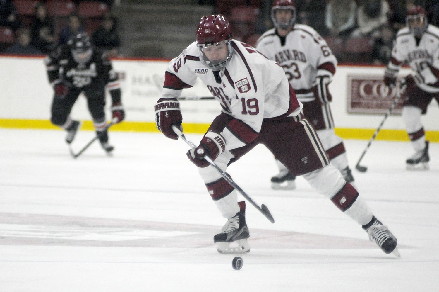 Nov. 7, 2015: In a 5-2 home win over Brown, Vesey scored twice, including on this shorthanded breakaway in the first period.