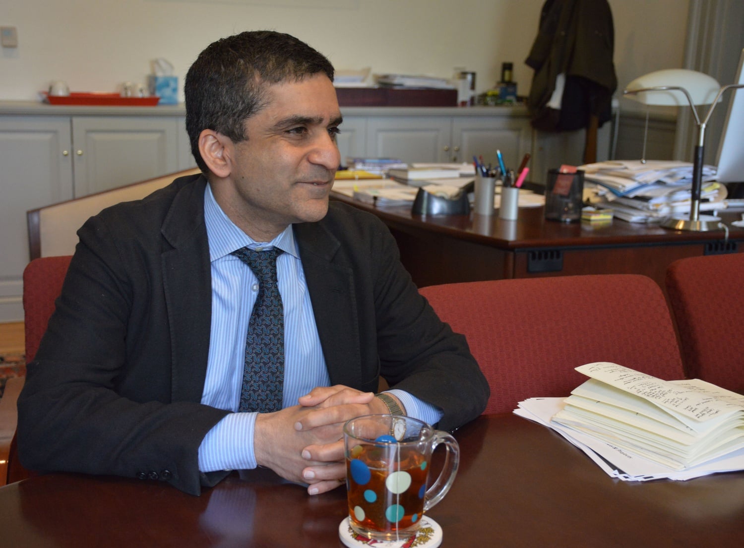 Dean of the College Rakesh Khurana.
