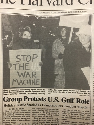 Cover image for In the Shadow of Vietnam, Students Brought the Gulf War to Campus 