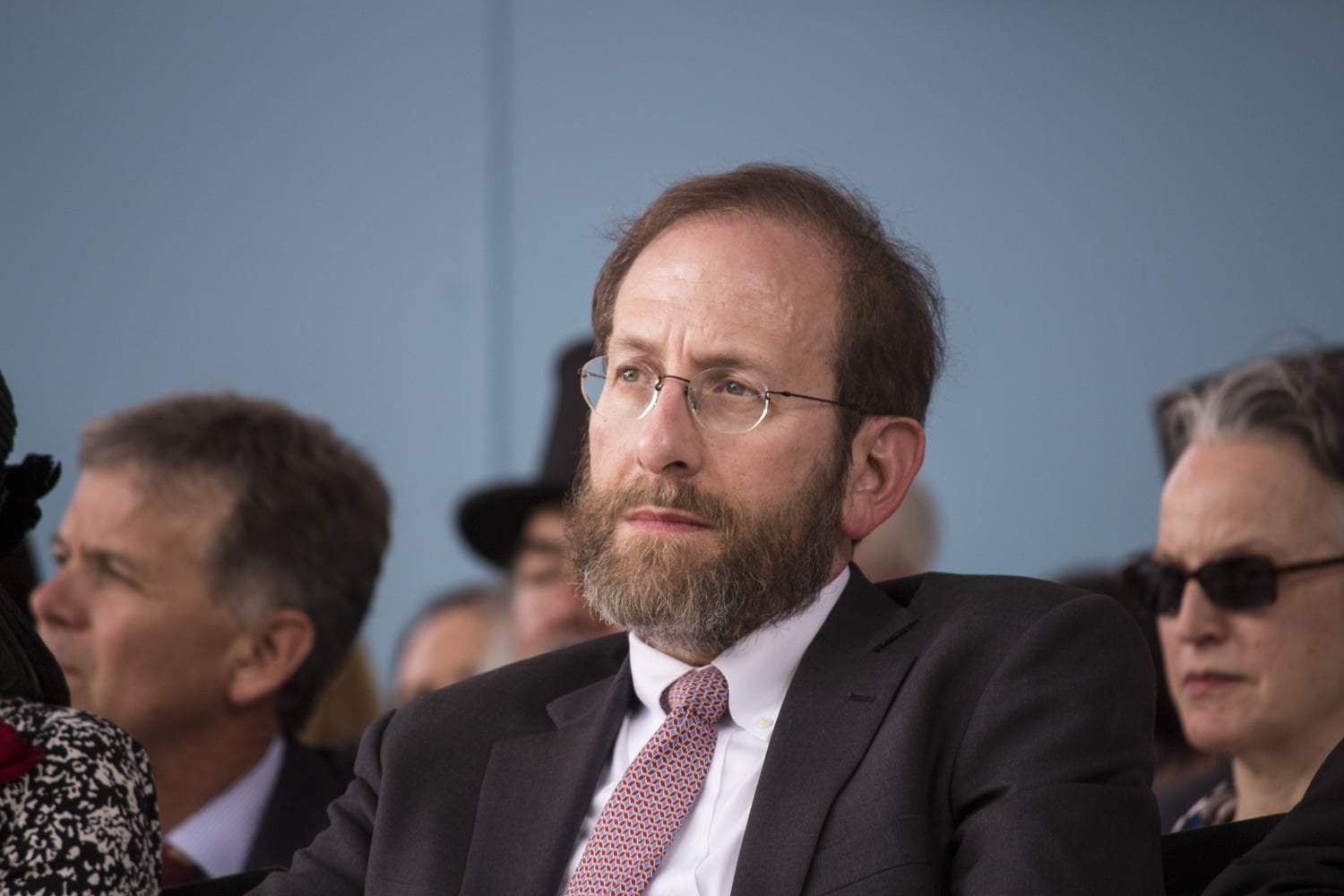 University Provost Alan M. Garber '76, pictured at commencement in 2016.