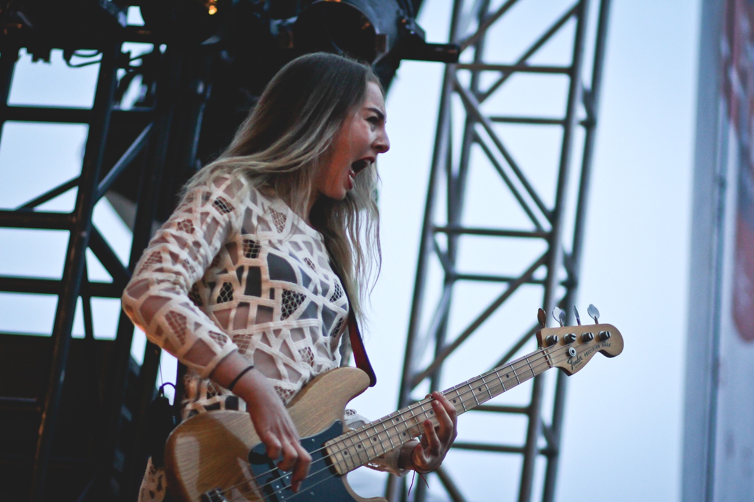 HAIM performs at Boston Calling on Sunday, May 29.