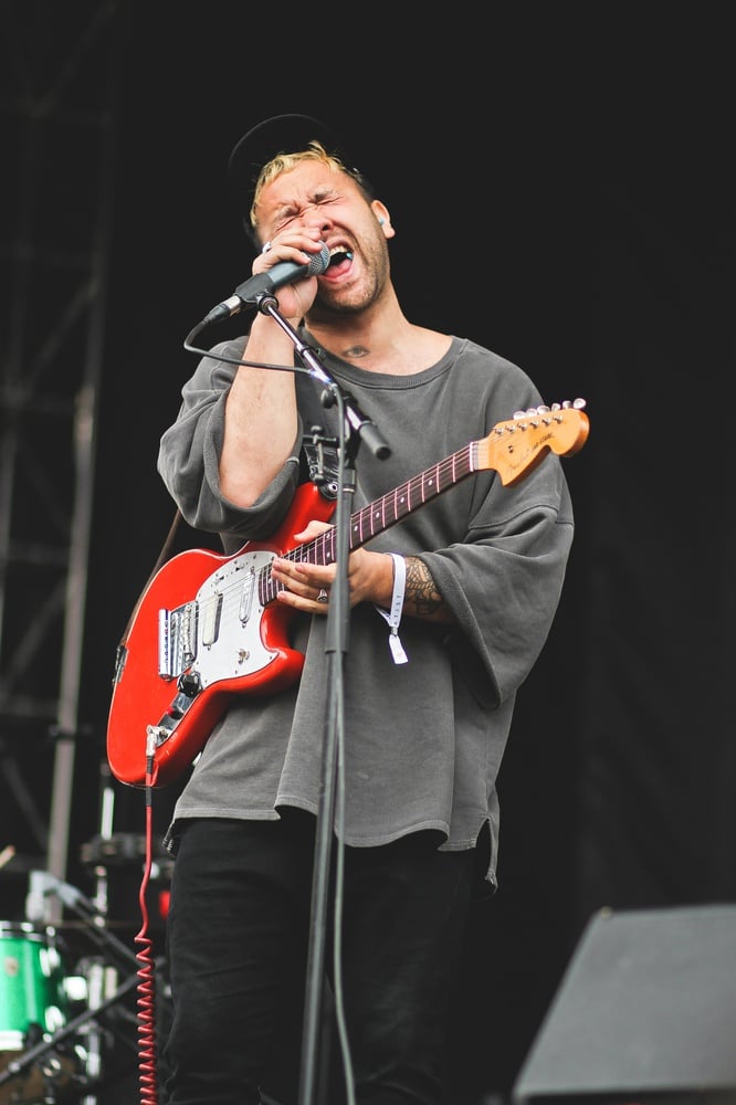 Unknown Mortal Orchestra performs at Boston Calling on Sunday, May 29.