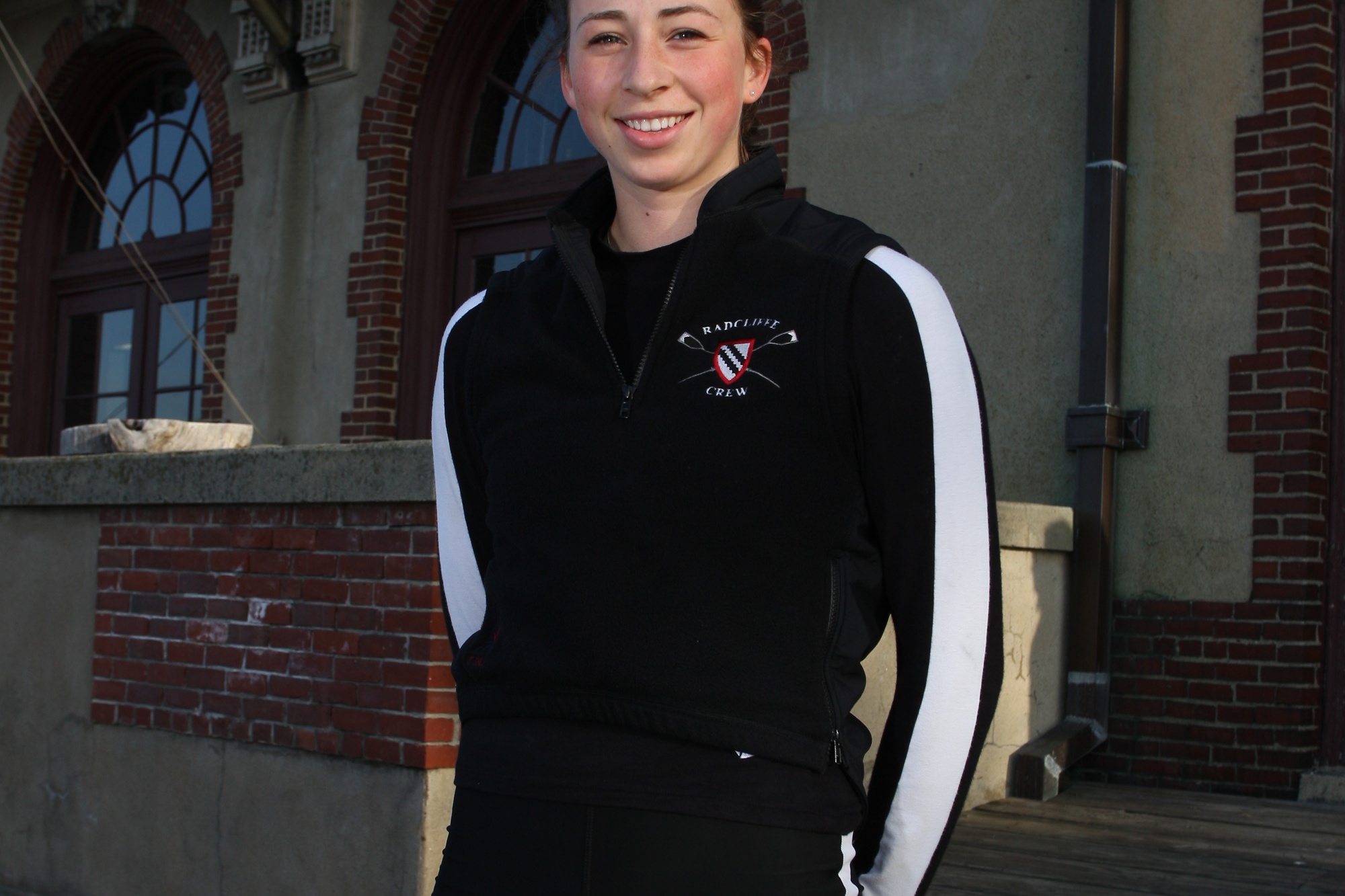 Harvard alum Olivia Coffey '11 is an alternate on the USA women's heavyweight team, competing in the quadruple sculls.