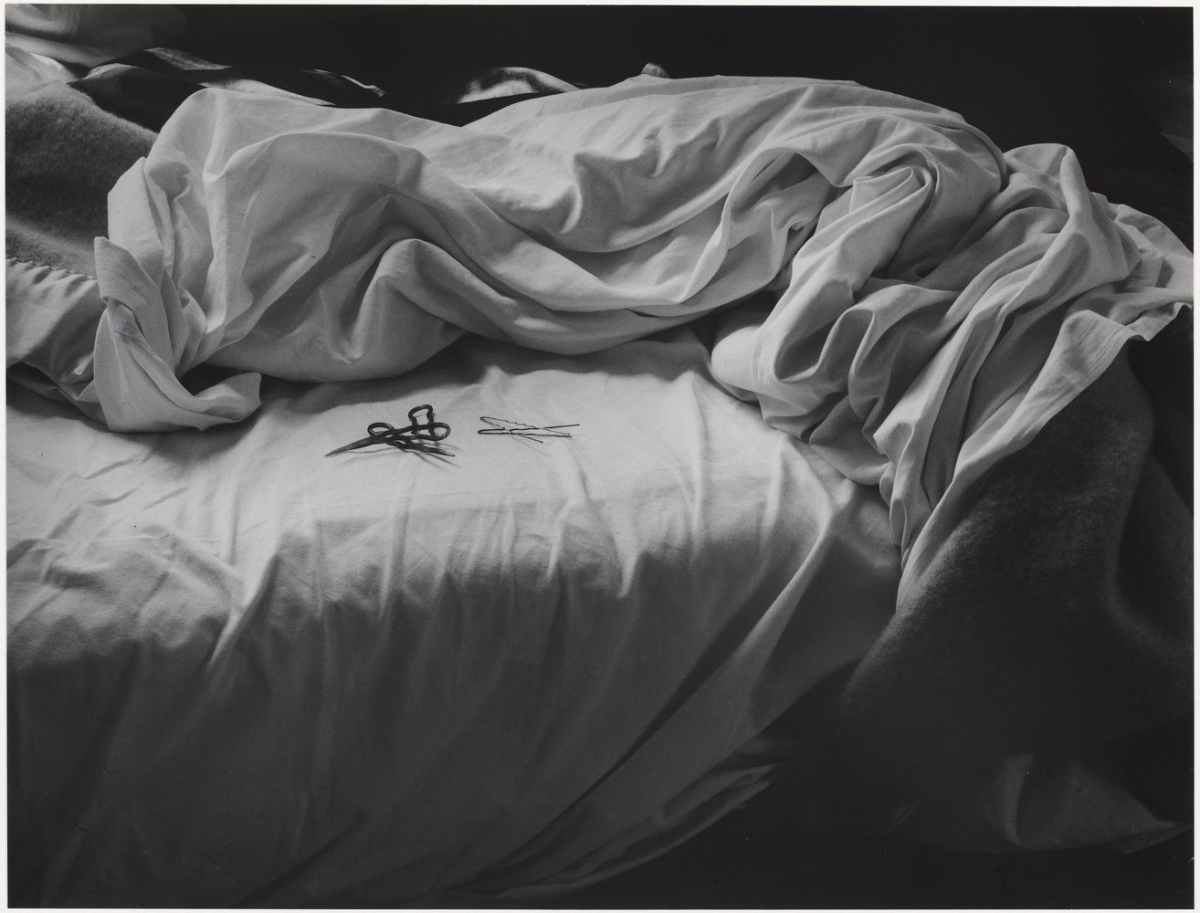 “The Unmade Bed,” 1957, Photograph, Imogen Cunningham