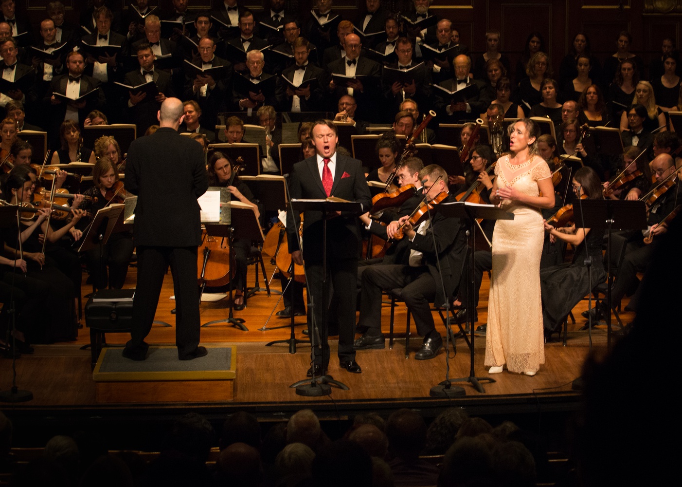 The Odyssey Opera Orchestra performs Antonín Dvořák's "Dimitrij" in the New England Conservatory's Jordan Hall on Friday evening. 