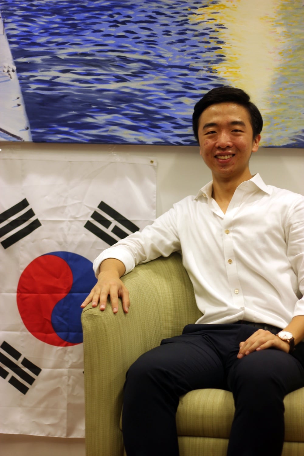 Jae Hyun Lee left after his freshman year at Harvard to serve in the South Korean military. 