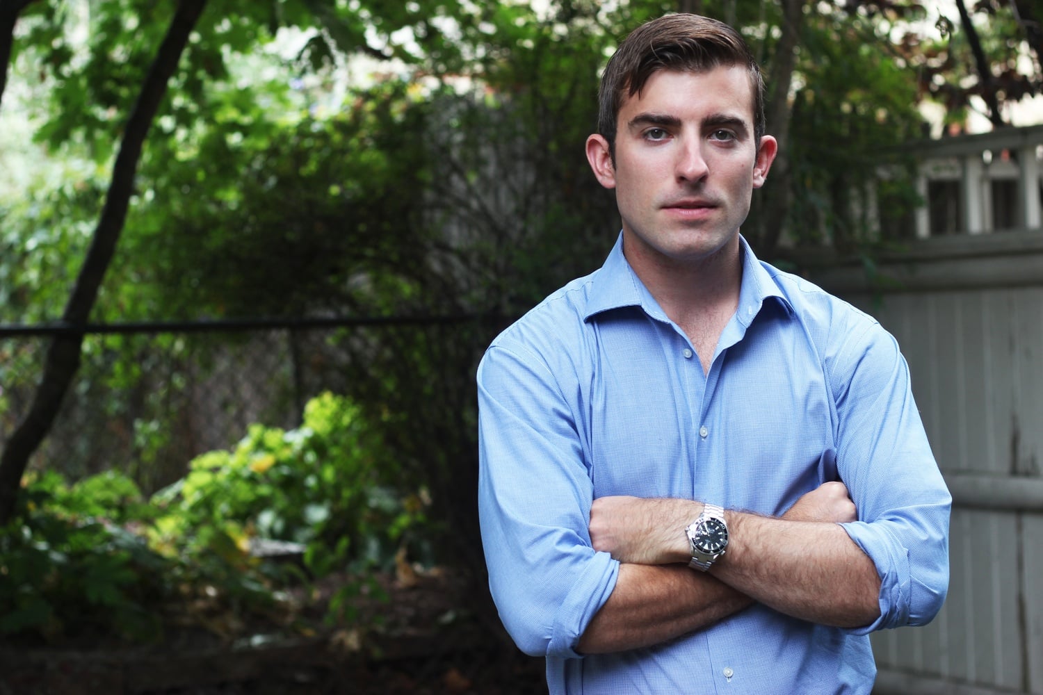 Logan E. Leslie, now a Harvard Business School and Kennedy School student, served in the United States Army Special Forces for eight years before matriculating at the College.