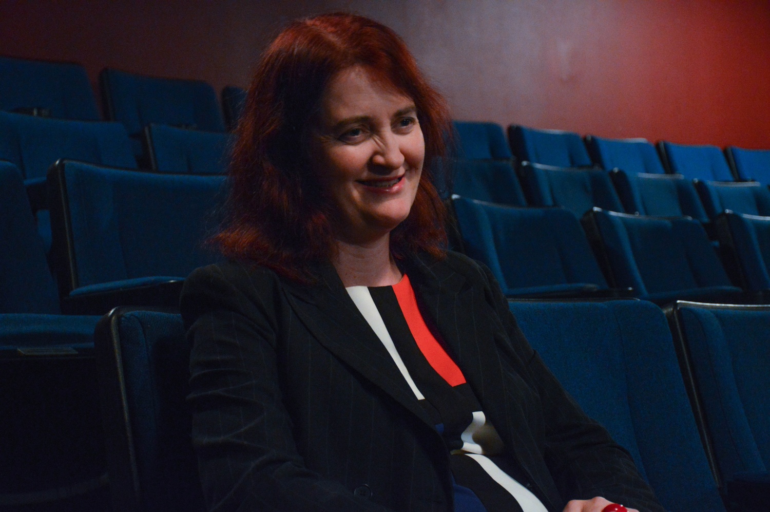 Critically acclaimed Irish author Emma Donoghue in conversation with Fifteen Minutes at Brattle Theater Friday.  The Mount Merrion, Dublin native, who is best known for her book and subsequent film "Room", was in Cambridge to promote her latest novel "The Wonder".