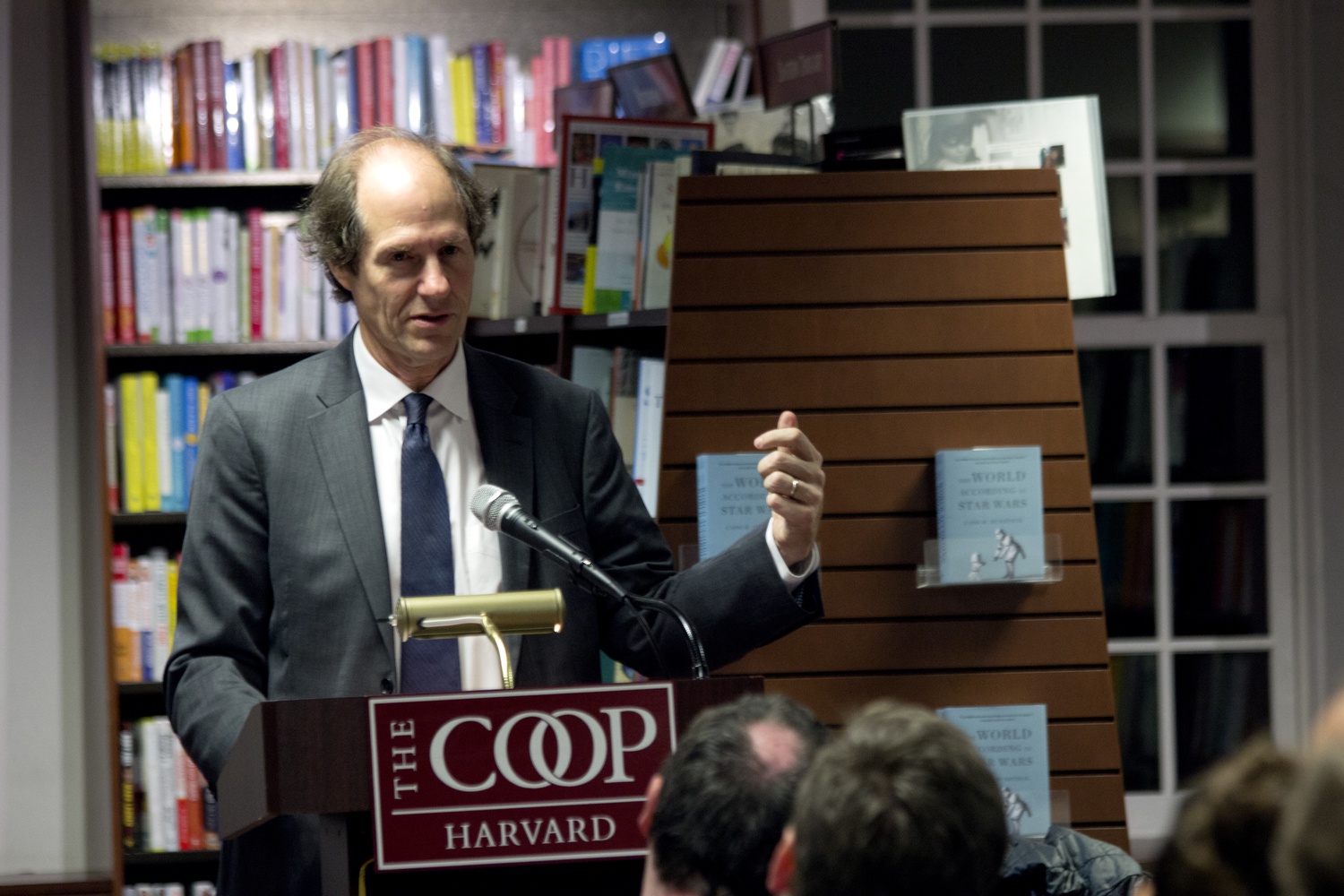 Professor Cass R. Sunstein ’75 lectures on his new book, “The World According to Star Wars," which explores unanticipated movements in law, business, culture, and politics through a Star Wars lens.
