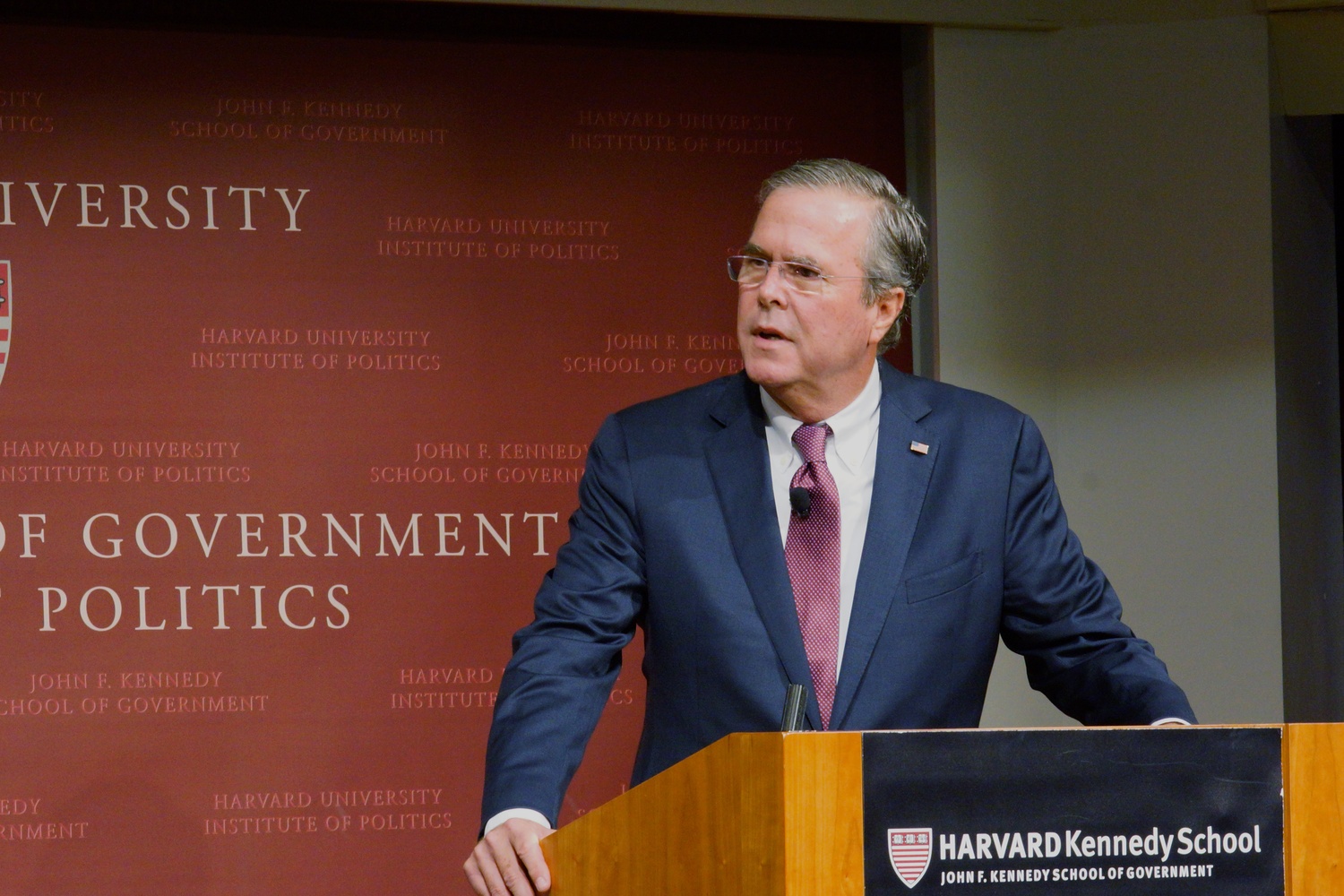 Former presidential nominee and governor of Florida Jeb Bush discusses his views and goals for education in America. Bush spoke Thursday Evening at the John F. Kennedy, Jr. Forum. 