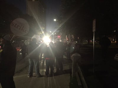 Cover image for HUDS Workers Rally in the Morning