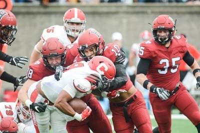Cover image for Notebook: Football's Stout Run Defense Unable to Overcome Lack of Offensive Firepower