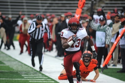 Cover image for Football Takes Overtime Thriller at Princeton, 23-20