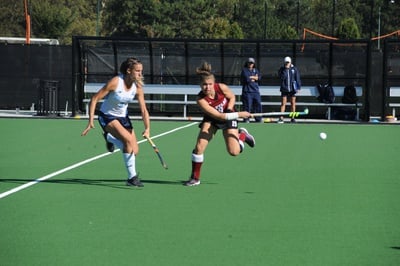 Cover image for Athlete of the Week: Kathleen Young's Two Goals Leads Field Hockey to First Win Over Princeton in 22 Years