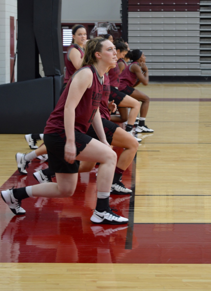Freshman forward Jeannie Boehm enters her rookie season with high expectations. She's only the second All-American to don a Harvard uniform.