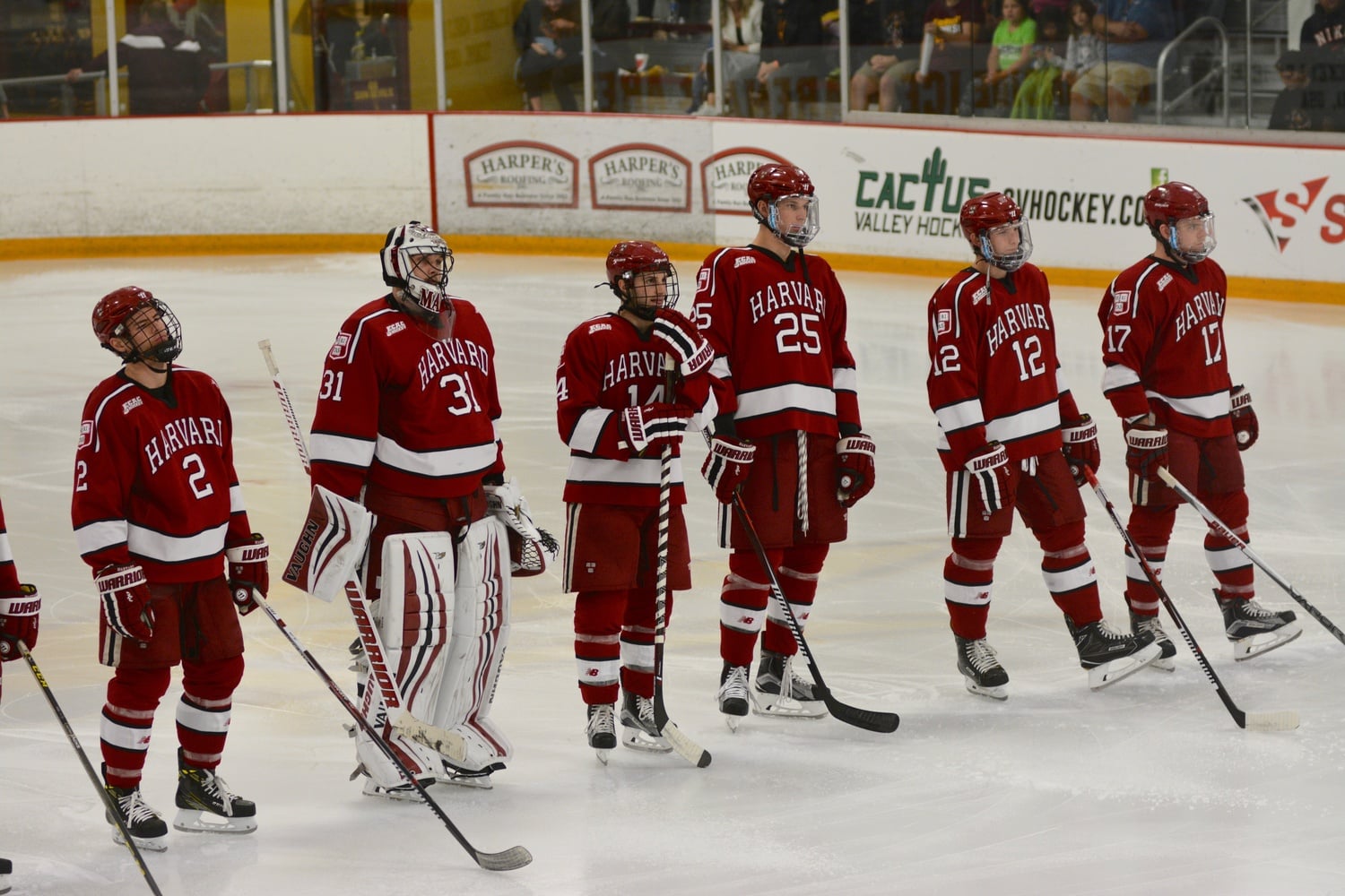 Following the departure of its two biggest stars, the Harvard men's hockey team will need to look up and down the lineup to find the production necessary to compete for an ECAC title in 2016-17.