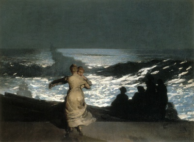Cover image for Winslow Homer’s ‘Summer Night’ Returns to Cambridge