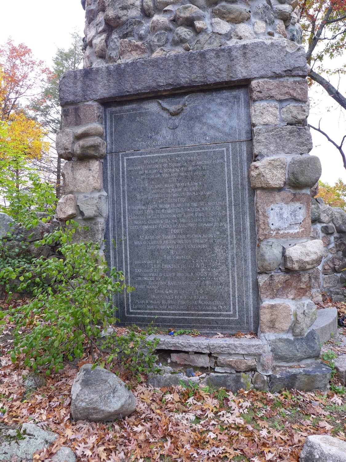 Norumbega Tower in 2016.