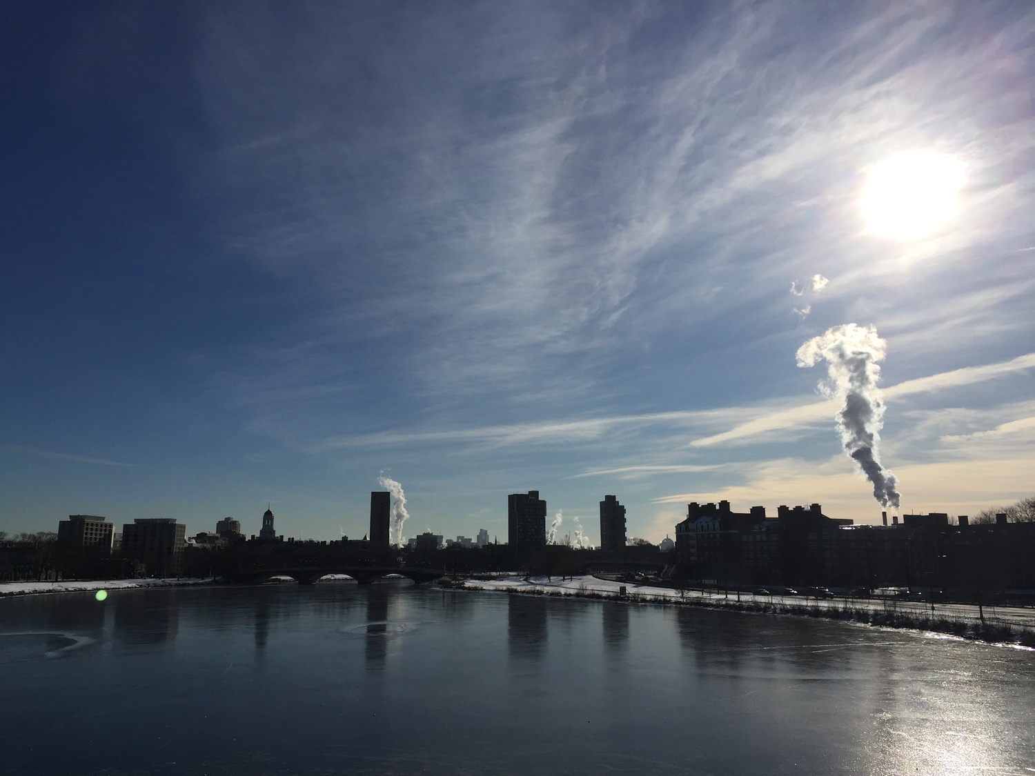 Bailar is an avid photographer, and he can’t walk anywhere without noticing beautiful things: the orange leaves on a tree he walks by every day, or a tumble of dark clouds over the Charles. 
