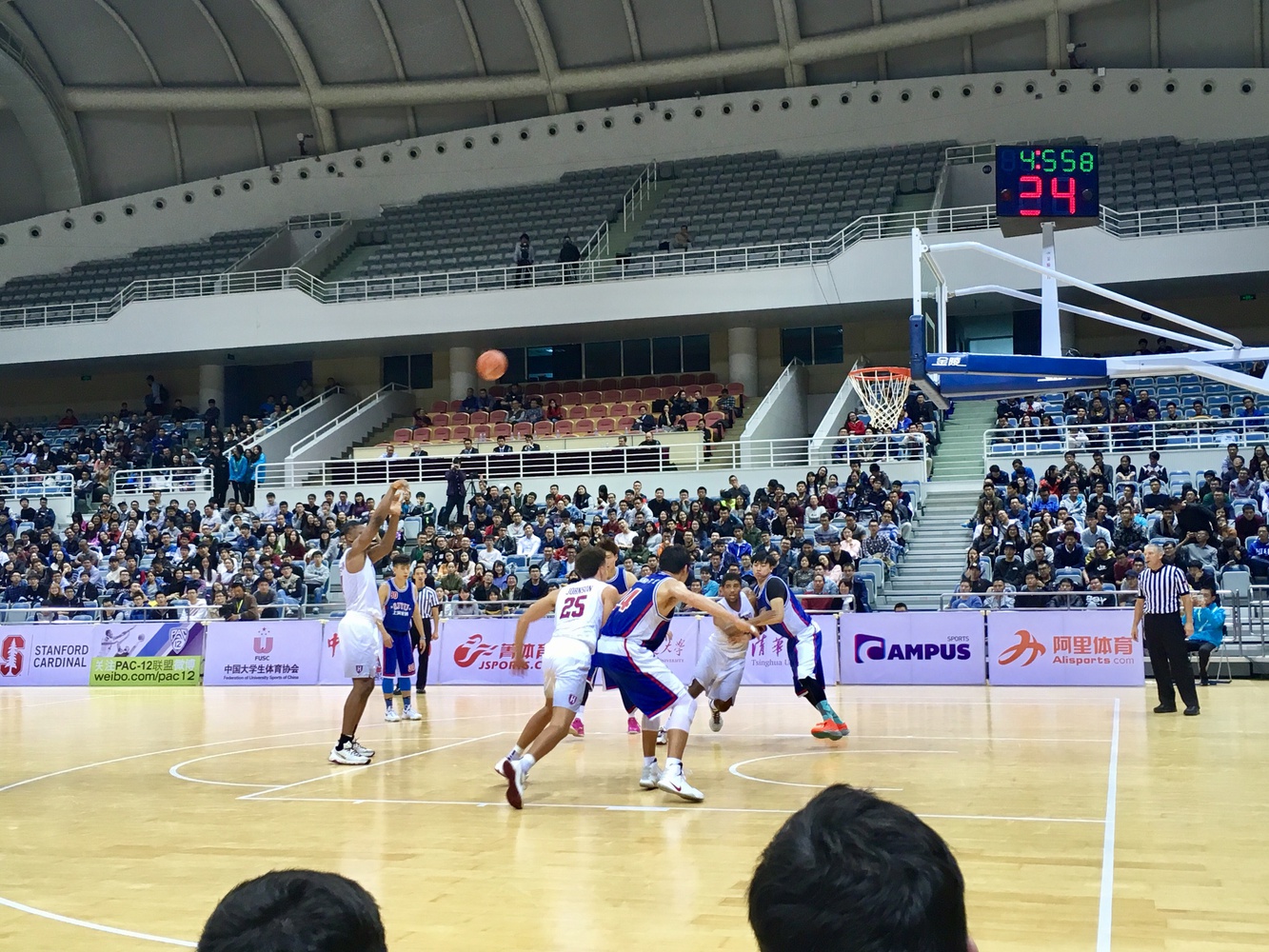 The exhibition match is part of a week long trip that will see the Crimson participate in both cultural and basketball activities throughout China.