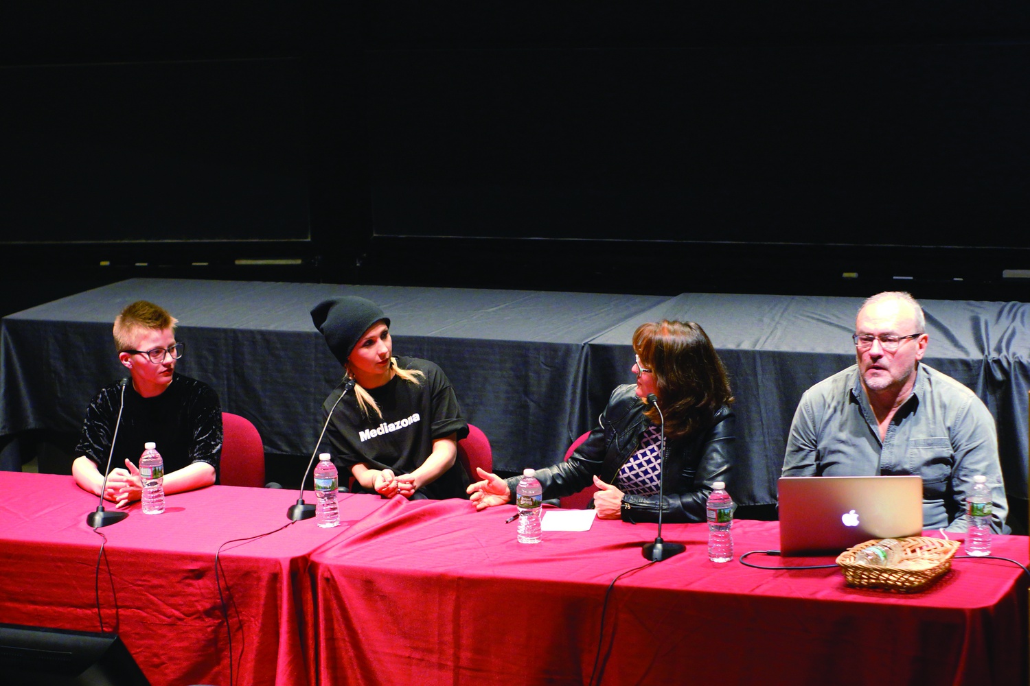 Members from Pussy Riot, a feminist punk rock group, spoke Friday as a part of the IvyQ conference about censorship of social issues in Russia. The conversation was moderated by Caroline Light, who serves as the Director of Undergraduate Studies for the Studies of Women, Gender and Sexuality concentration.