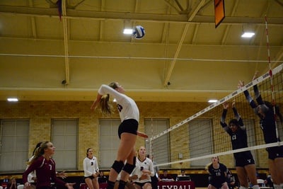 Cover image for Athlete of the Week: Senior Corie Bain Shines in Final Weekend with Women's Volleyball