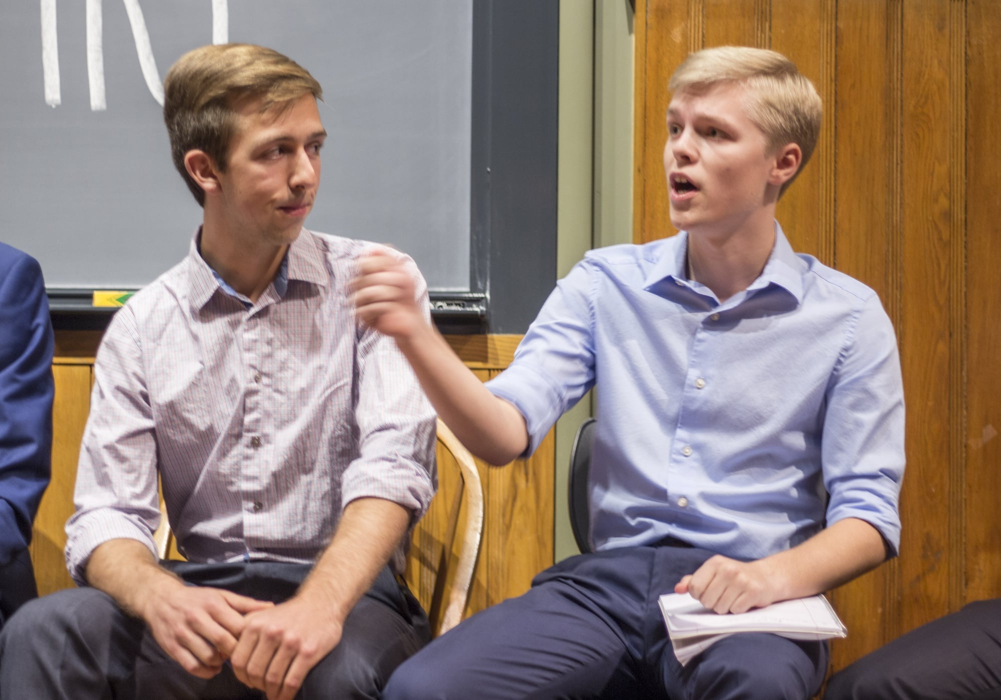 Scott Ely ’18 and Evan M. Bonsall ’19