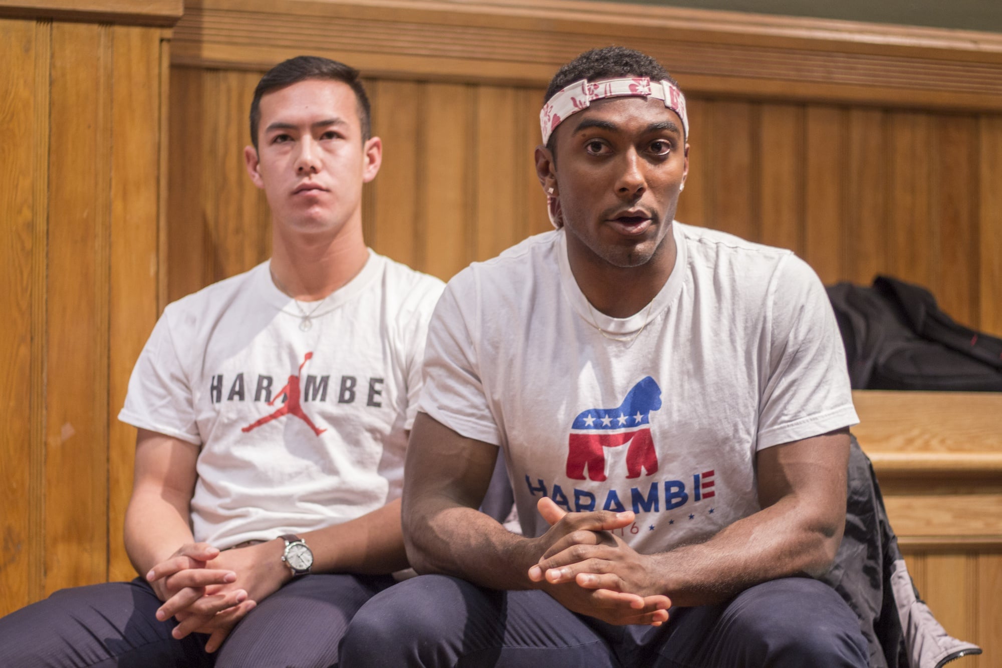 Grant S. Solomon ’18 and Alexander T. Moore ’18