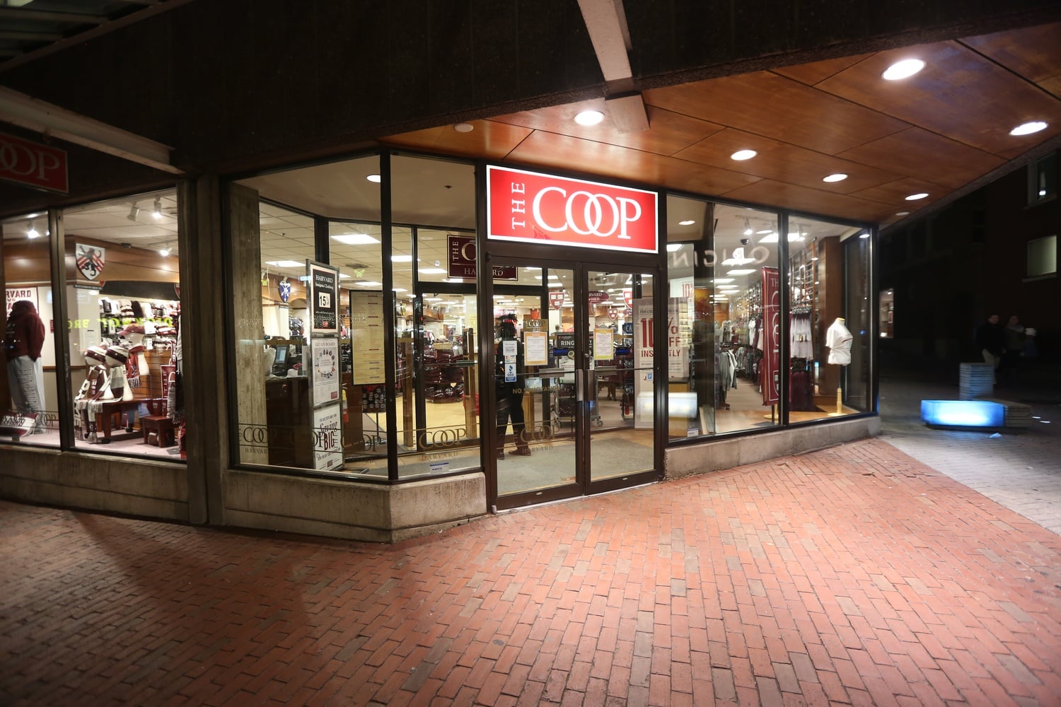 Harvard Square businesses prepare for the arrival of thousands of people for the Harvard-Yale game this Saturday. 