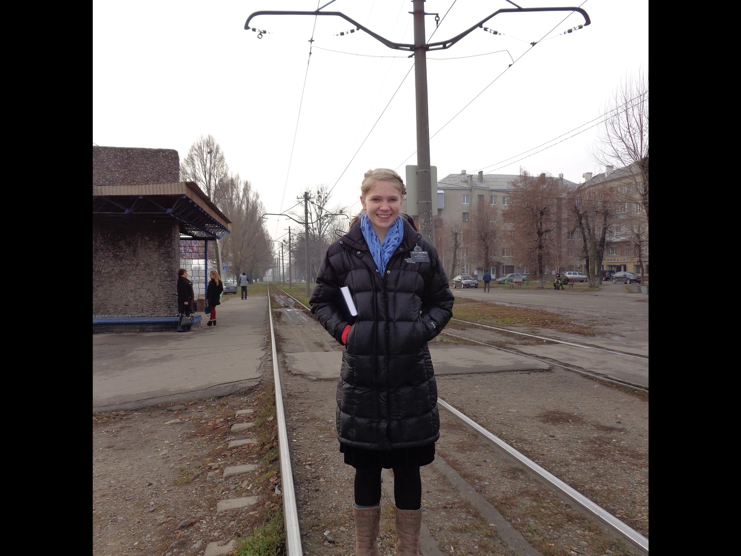 Finlayson in Ukraine, where she went after her freshman year to complete missionary work along the Ukraine-Russia border