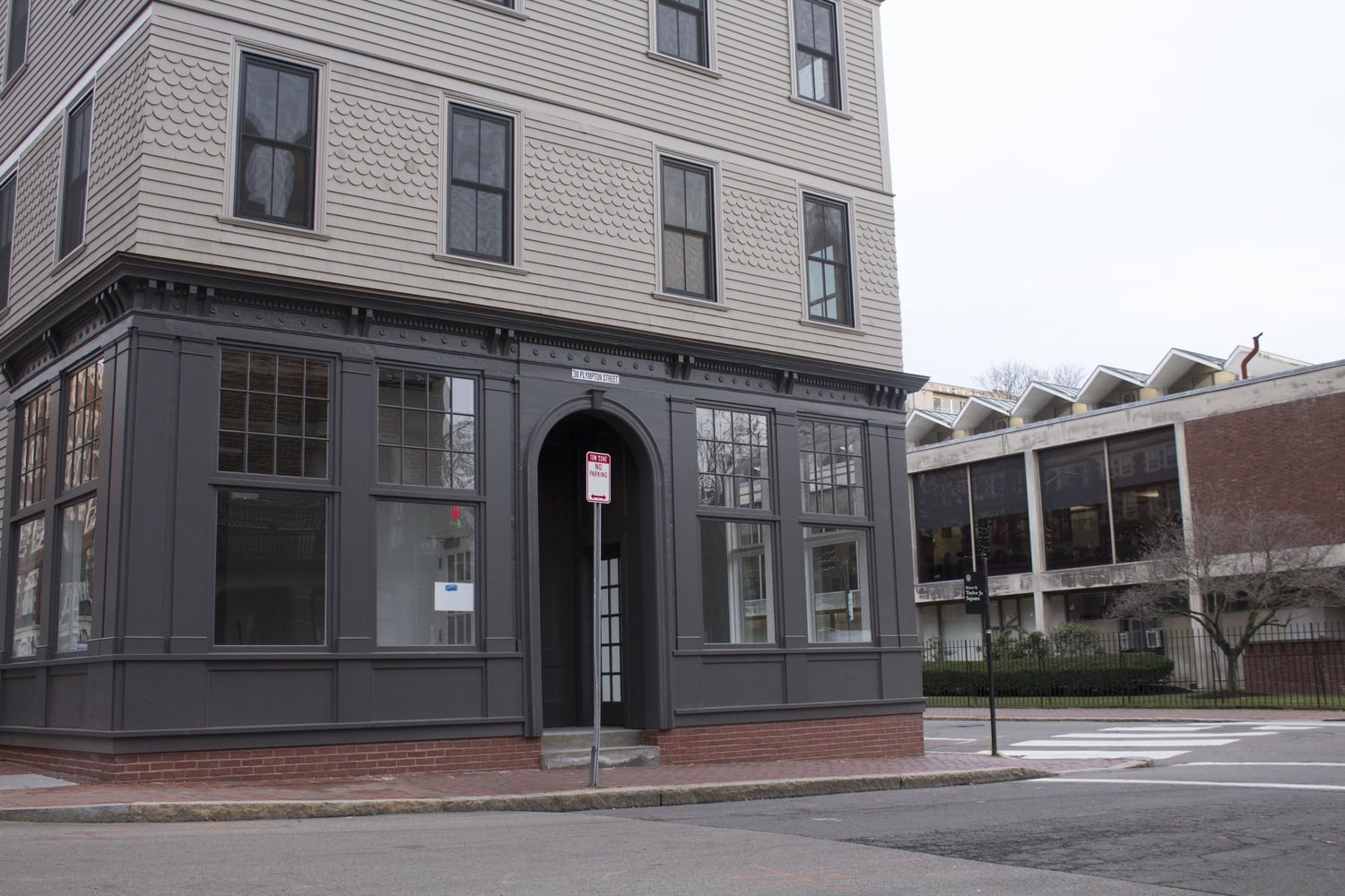 40 Bow Street, the future site of Blue Bottle Coffee’s Harvard Square location.