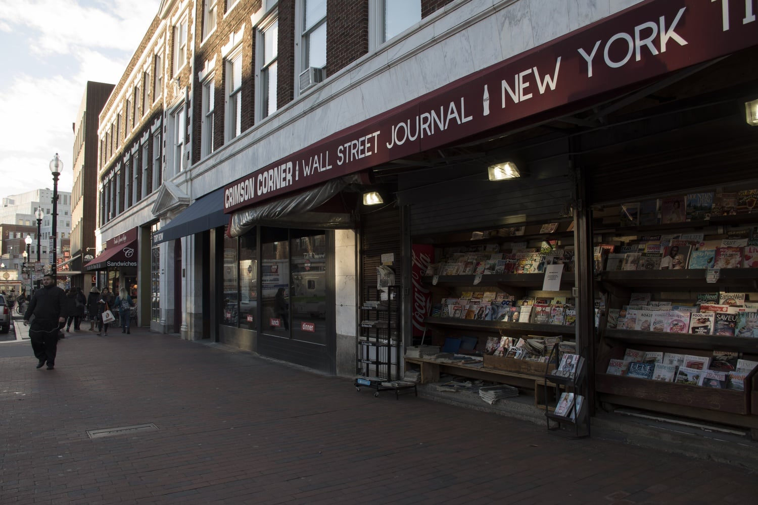 The pizza chain will move into the former Tory Row and Crimson Corner spaces at the intersection of Mass Ave., JFK St., and Brattle St.