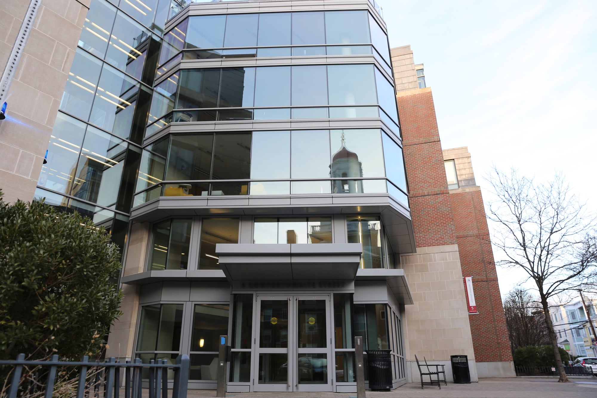 Photo of graduate student housing on Cowperwaithe Street. 