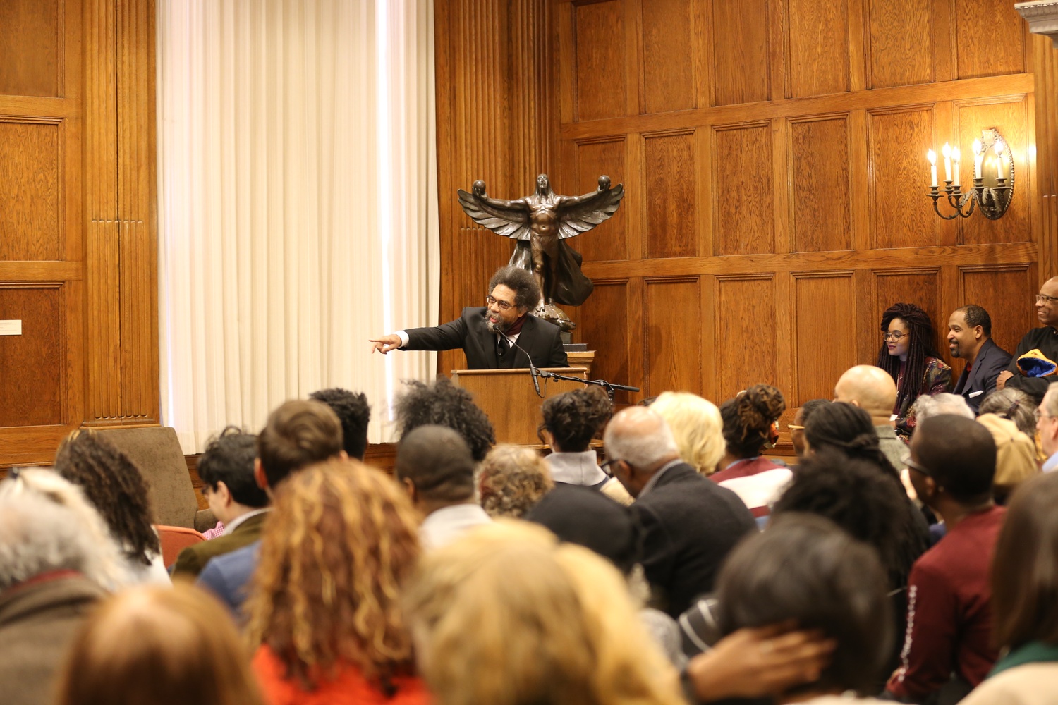 Professor Cornel West is one of the authors of the statement endorsing freedom of expression.
