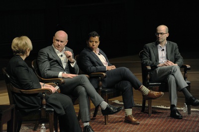 Cover image for At Panel, Journalists Debate Future of Media 
