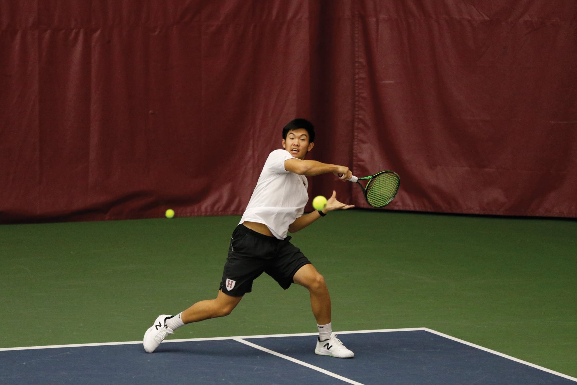 Junior Kenny Tao earned two key wins on Sunday, including the deciding doubles match alongside senior Brian Yeung against Boise State.