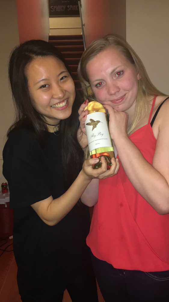 We're back. And with better wine this time. 
